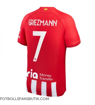 Atletico Madrid Antoine Griezmann #7 Replika Hemmatröja 2023-24 Kortärmad